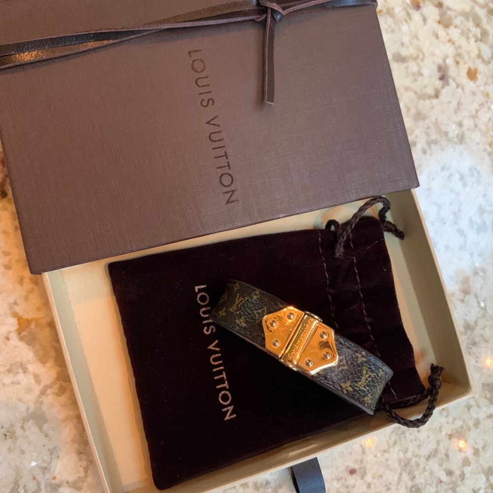 COPY - LOUIS VUITTON AUTHENTIC NANO MONOGRAM BRACELET